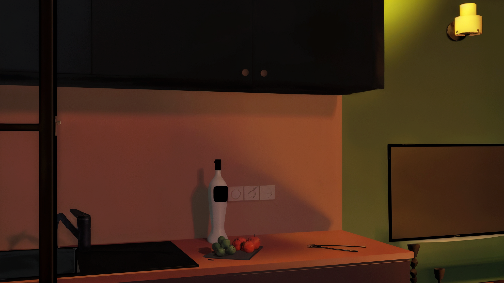 Anggle 3 3D kitchen